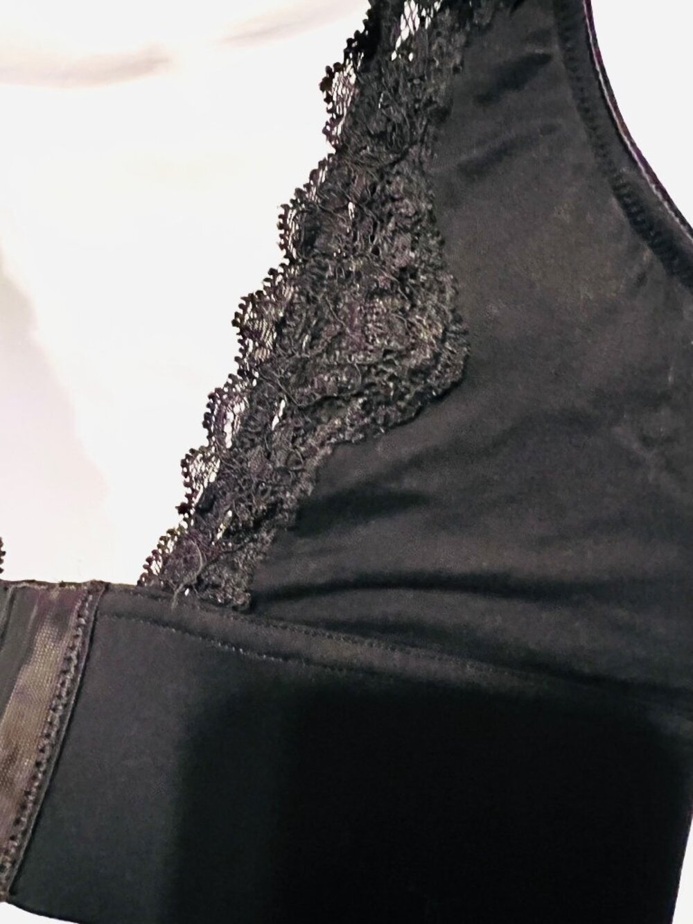 Soma Embraceable Wireless Unlined Lace Bra-Large-Super Soft-Adjustable-Lightweig - Picture 11 of 14